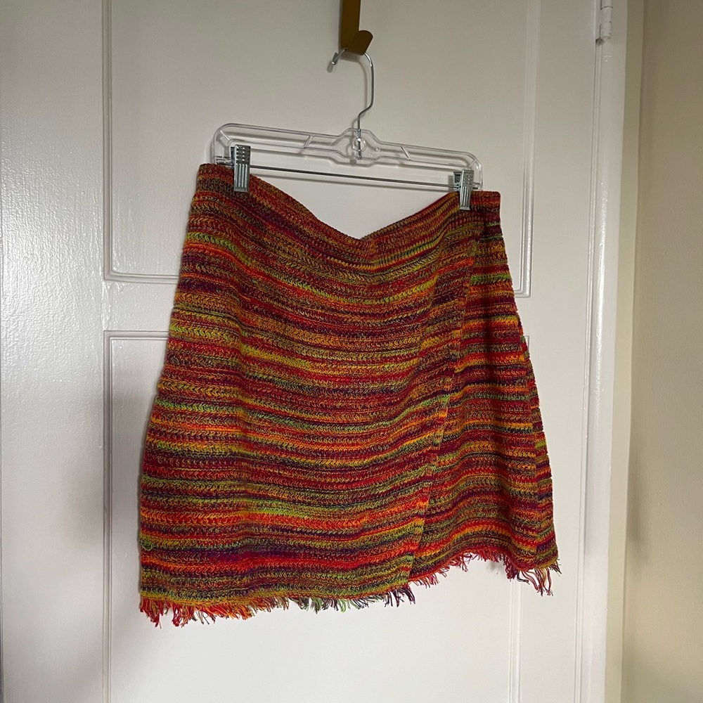 Scoop Women’s Multicolor Knit Skirt